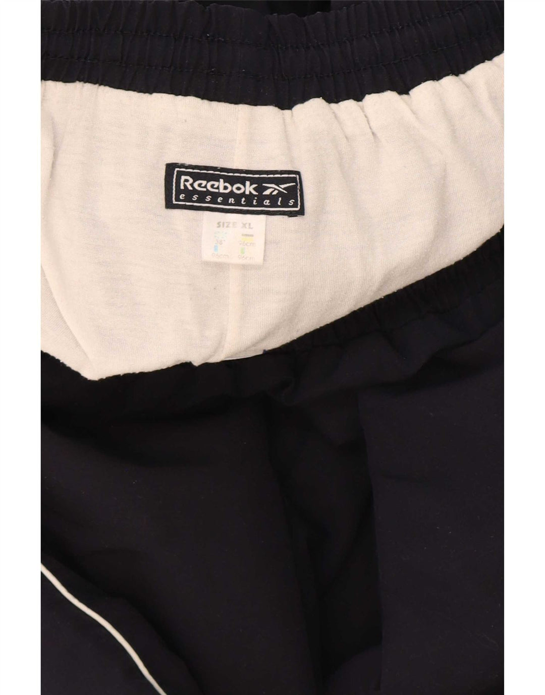 Ανδρική φόρμα Reebok Παντελόνι XL Navy Blue Polyester