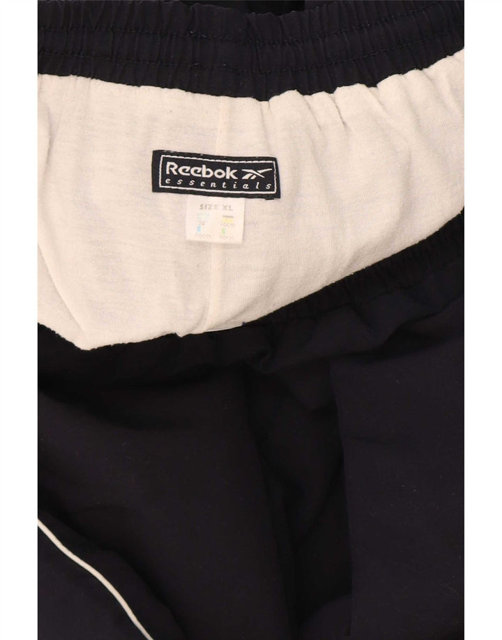 Ανδρική φόρμα Reebok Παντελόνι XL Navy Blue Polyester