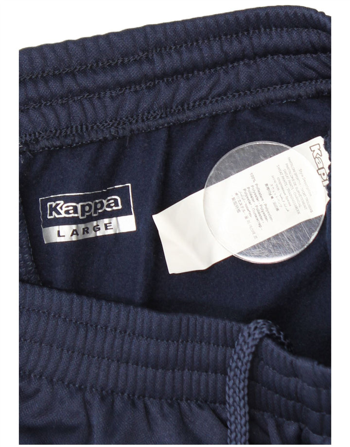 Kappa Boys αθλητική φόρμα παντελόνι 13-14 ετών Μεγάλο Navy Blue Polyester