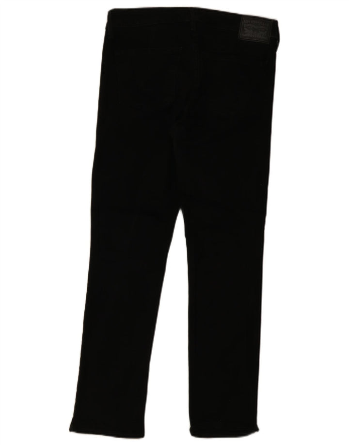 Levi's Womens 712 Slim Jeans W28 L28 Μαύρο βαμβακερό