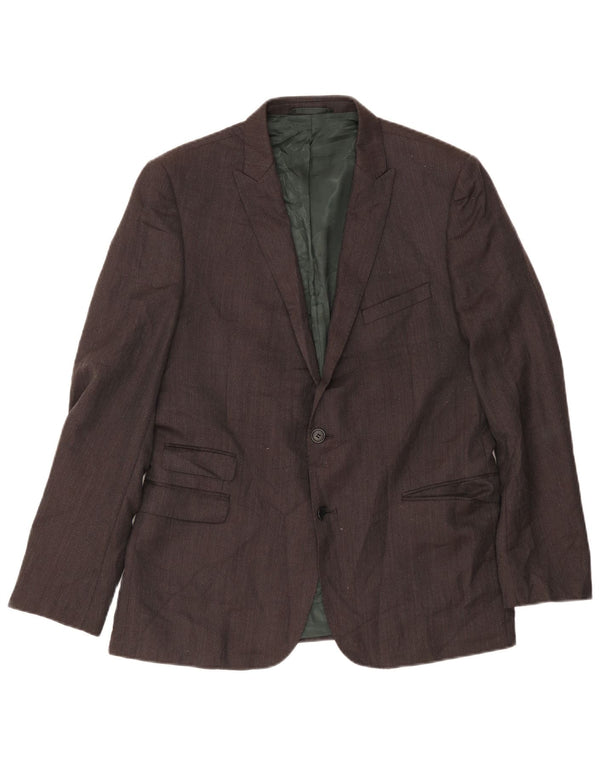 Γαλλικό Connection Ανδρικό μπουφάν Blazer UK 42 XL Classic με γκρι μάλλινο