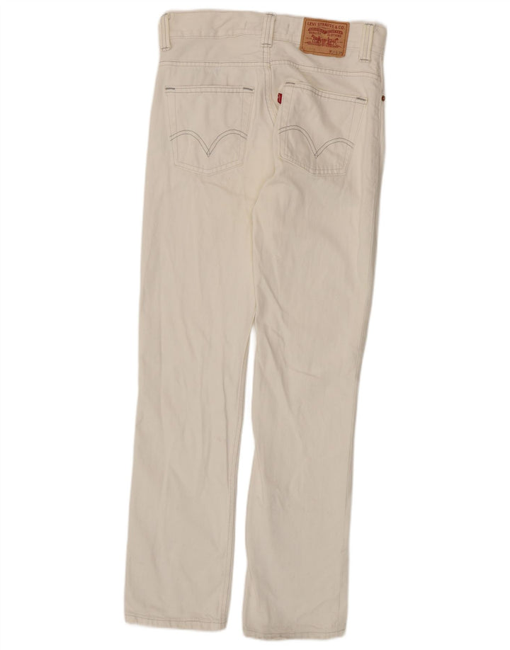 LEVI'S Ανδρικό 511 Slim Jeans W31 L34 Off White Βαμβακερό