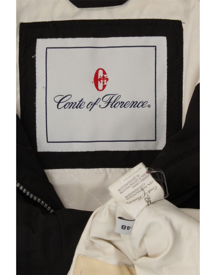 Conte of Florence Γυναικείο μπουφάν με επένδυση IT 48 XL Μαύρο Πολυεστέρας