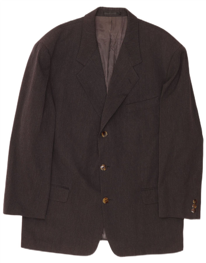 Ανδρικό μπουφάν σακάκι Hugo Boss EU 54 2XL Γκρι παρθένο μαλλί