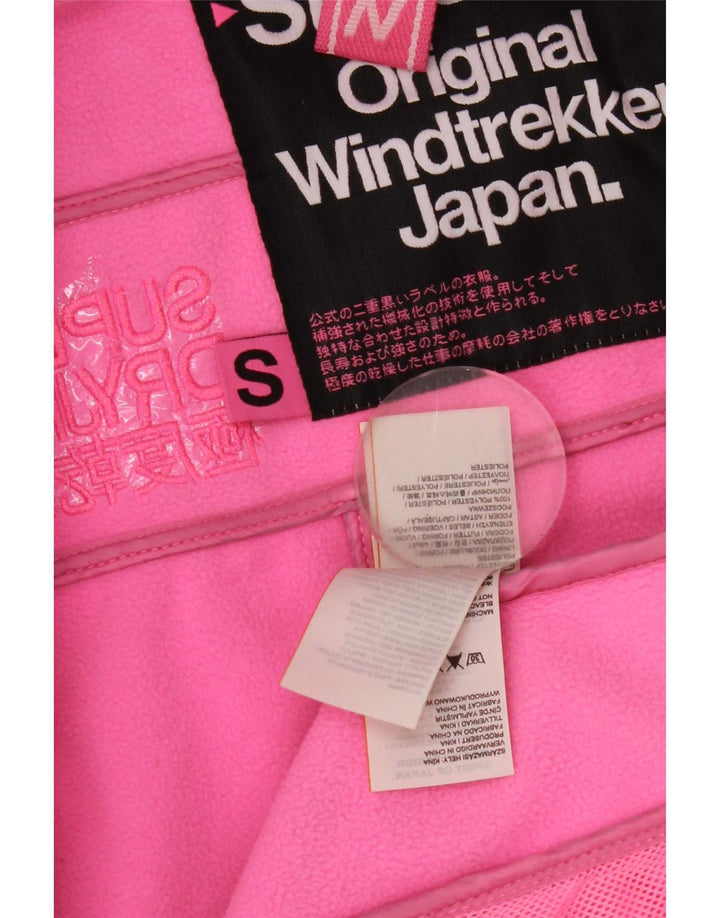 Superdry Γυναικείο Μπουφάν Windtrekker Graphic Windbreaker UK 10 Small Grey