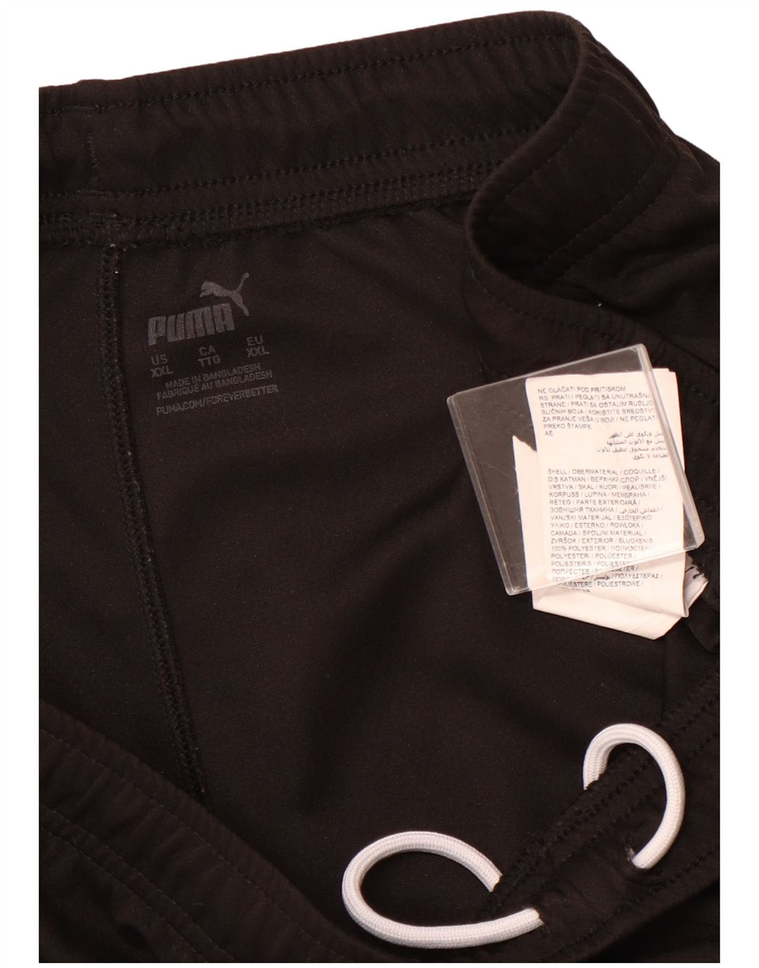 PUMA Mens Sport Shorts 2XL Black Polyester