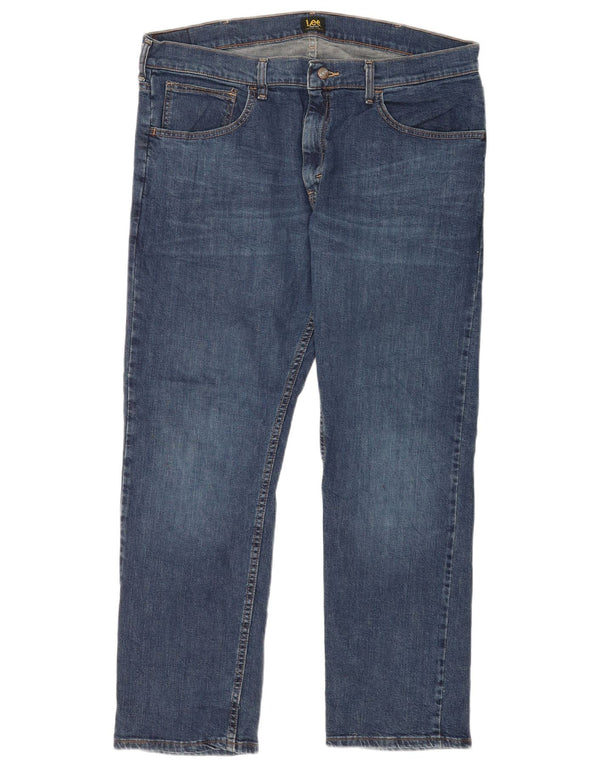 Lee Mens Slim Jeans W38 L30 Blue Cotton