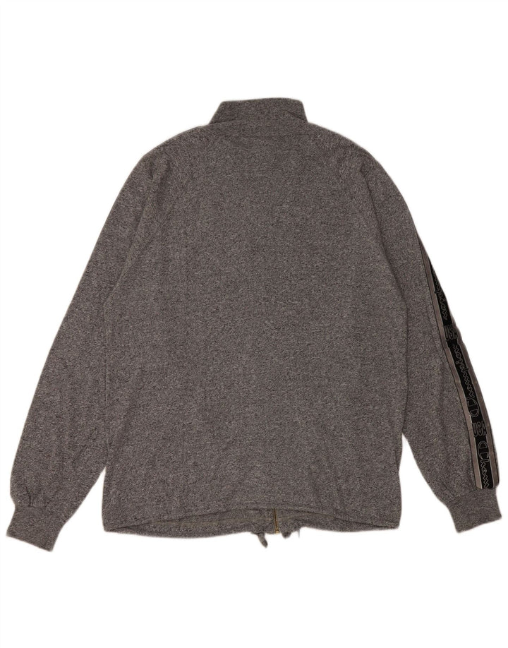 Ανδρική φόρμα Champion Graphic Top Jacket Large Grey Flecked