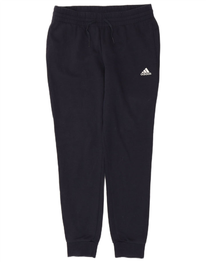 Γυναικεία αθλητική φόρμα ADIDAS Παντελόνι Joggers UK 12/14 Medium Navy Blue