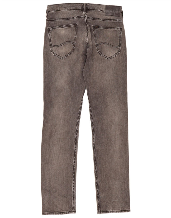 Lee Womens Powell Slim Jeans W30 L32 Γκρι βαμβακερό