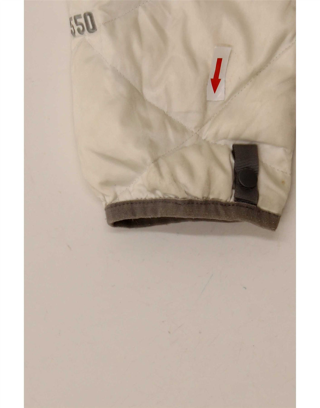 The North Face γυναικείο μπουφάν UK 16 Large Off White Nylon