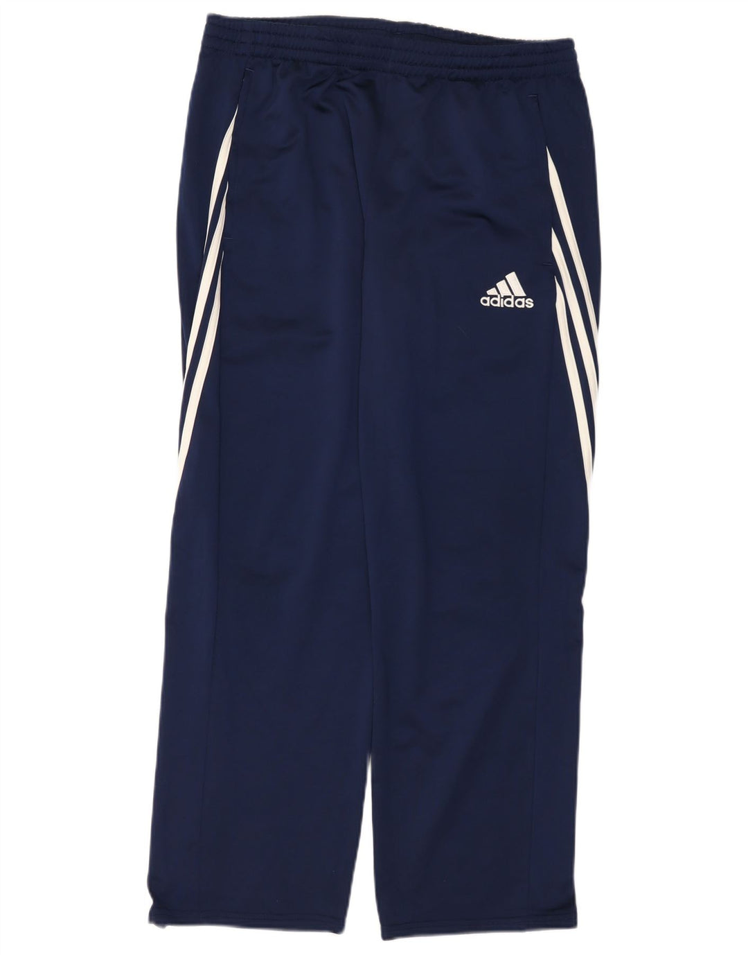 Γυναικεία αθλητική φόρμα Adidas Παντελόνι UK 14 Large Navy Blue Polyester