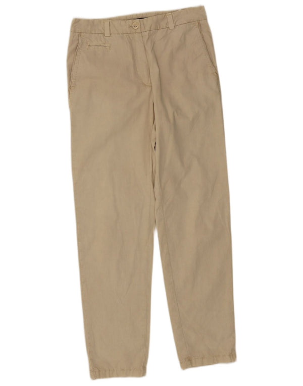 Marks & Spencer Γυναικείο ίσιο παντελόνι Chino UK 8 Small W30 L28 Beige