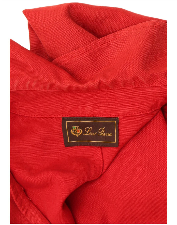 Γυναικείο Utility Jacket Loro Piana IT 44 Medium Red Lenn