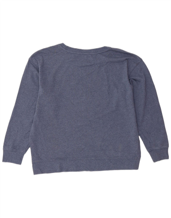 Γυναικείο γραφικό φούτερ CALVIN KLEIN JEANS Jumper UK 16 Large Blue