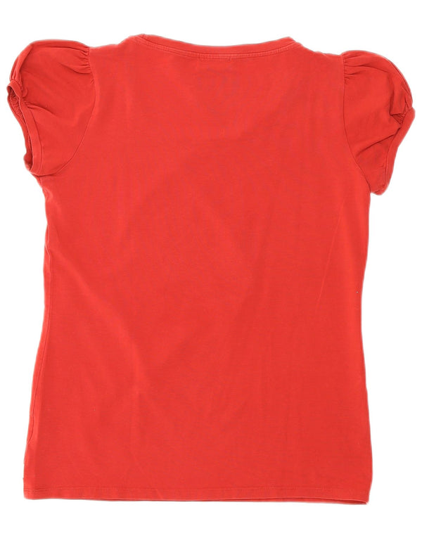 Cerruti 1881 Γυναικείο T-Shirt Top UK 12 Medium Red