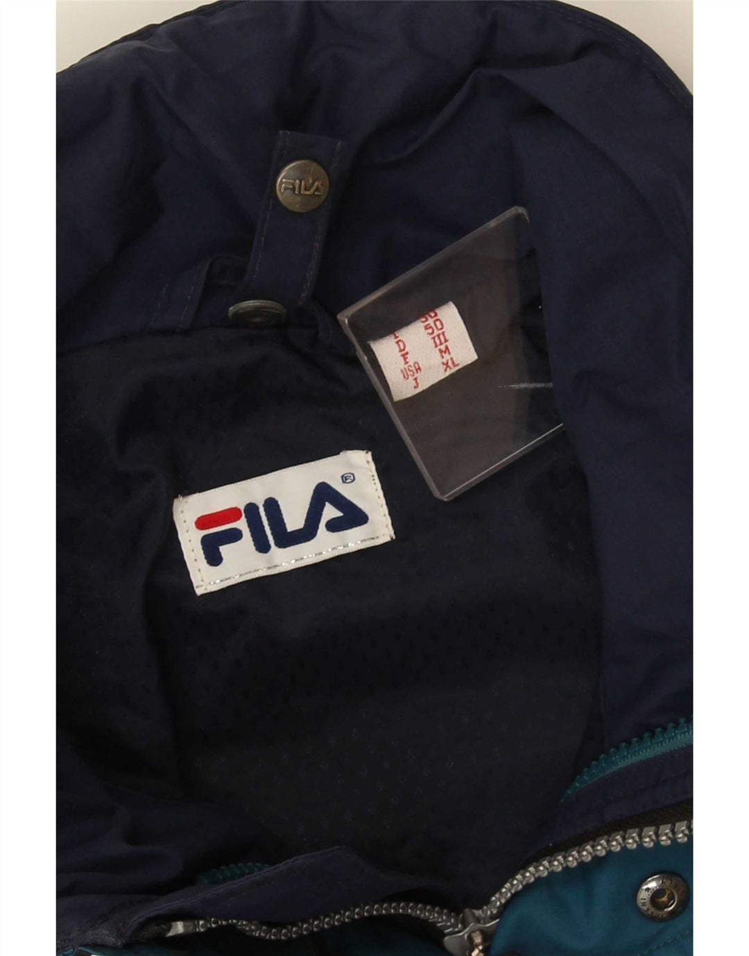 Fila Ανδρικό Αδιάβροχο Μπουφάν IT 50 Large Navy Blue
