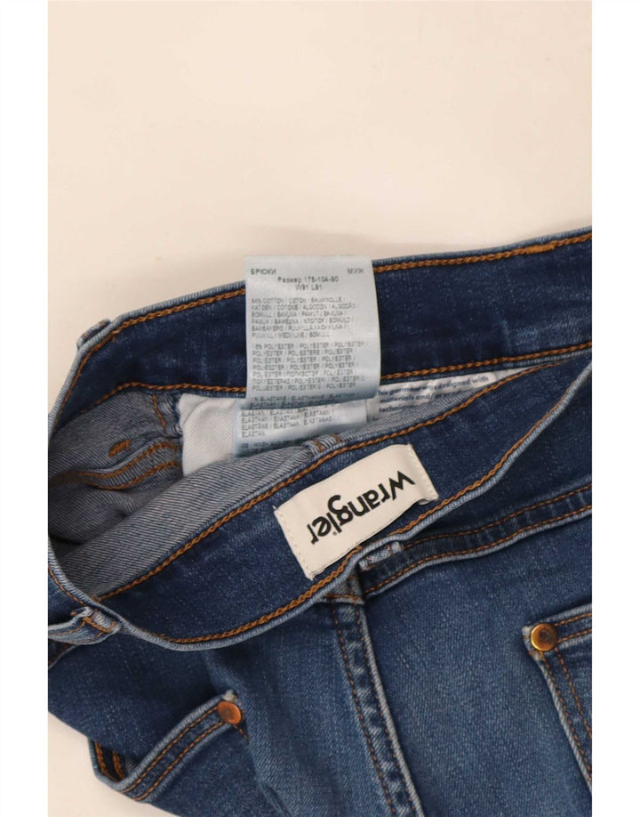 Ανδρικό τζιν Wrangler Larston Slim W36 L32 Μπλε βαμβακερό