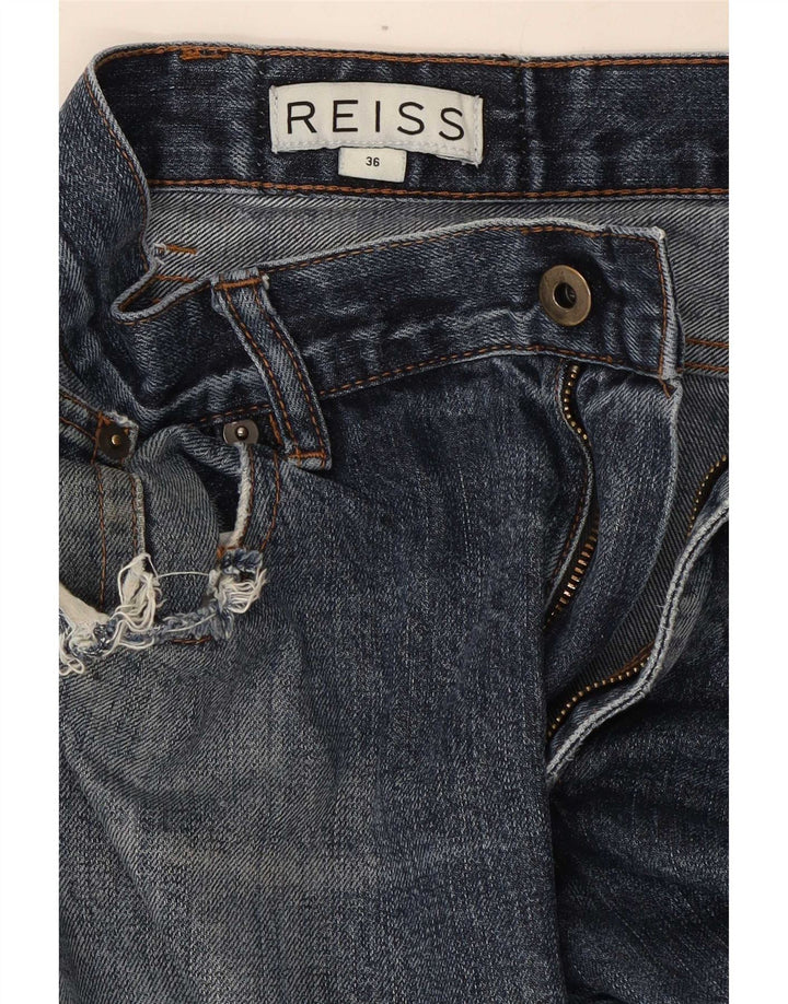 Ανδρικό τζιν Reiss ίσιο W36 L31 Μπλε βαμβακερό