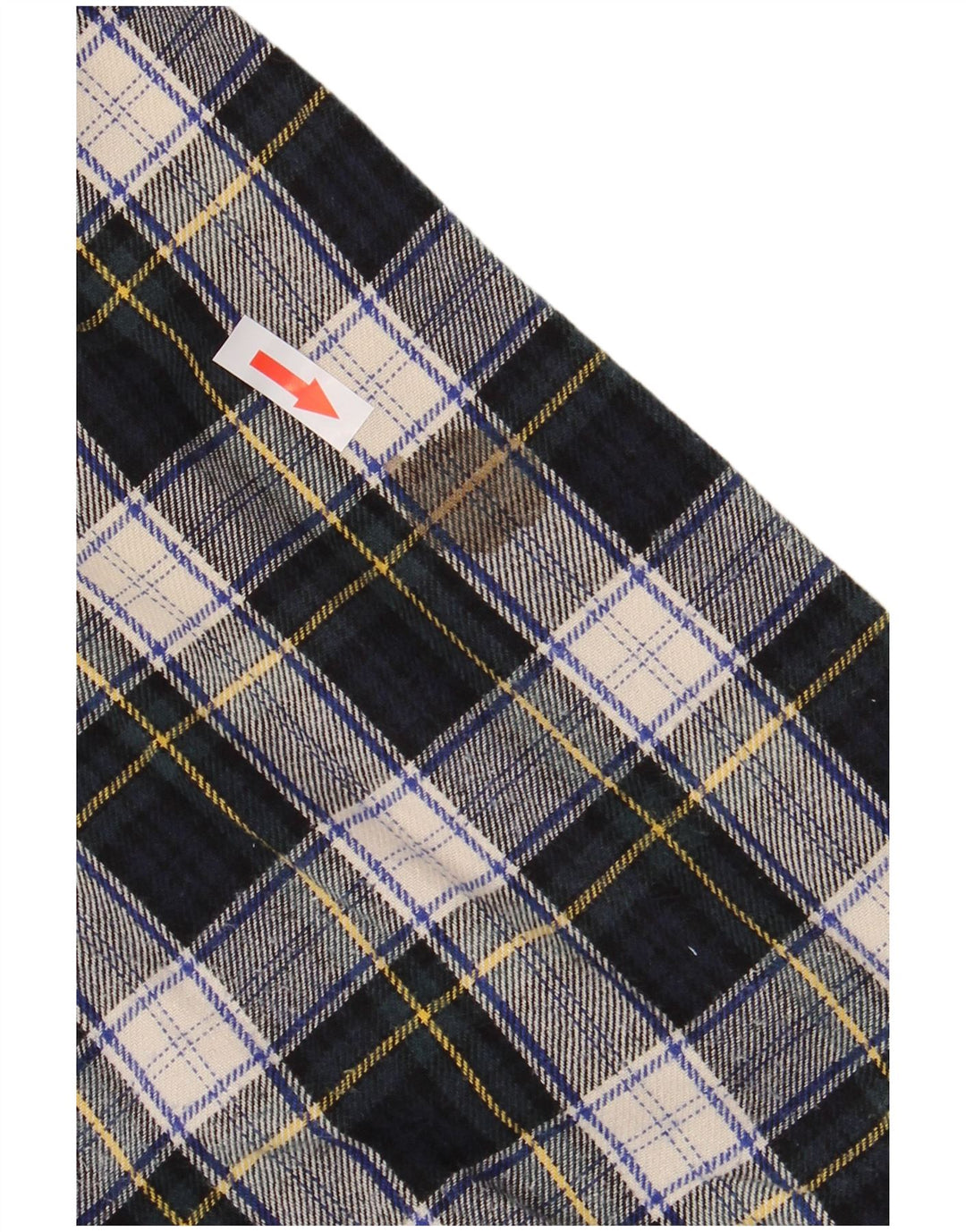 EDDIE BAUER Ανδρικό φανελένιο πουκάμισο 2XL Navy Blue Check Cotton