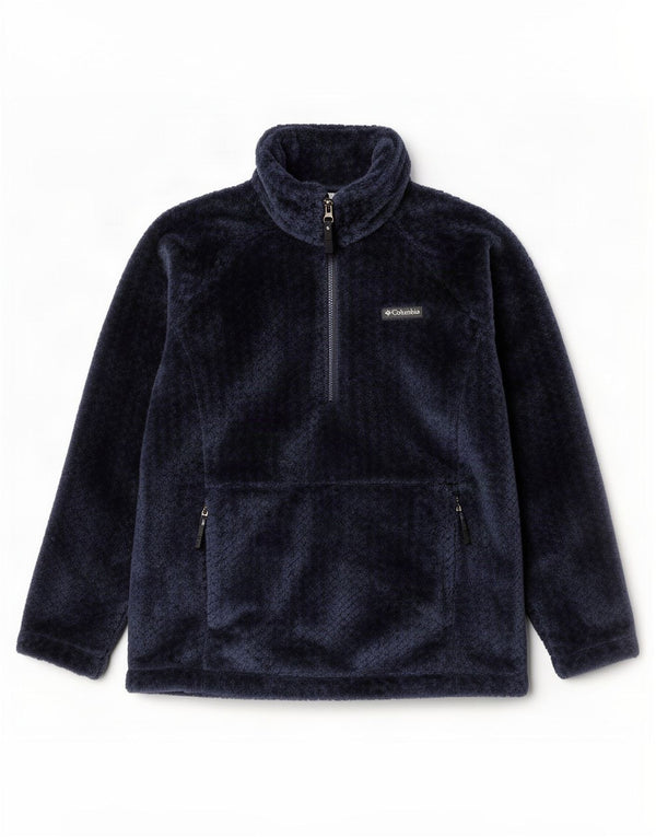 Γυναικεία φούτερ με βελούδο φερμουάρ Columbia Jumper UK 16 Large Navy Blue
