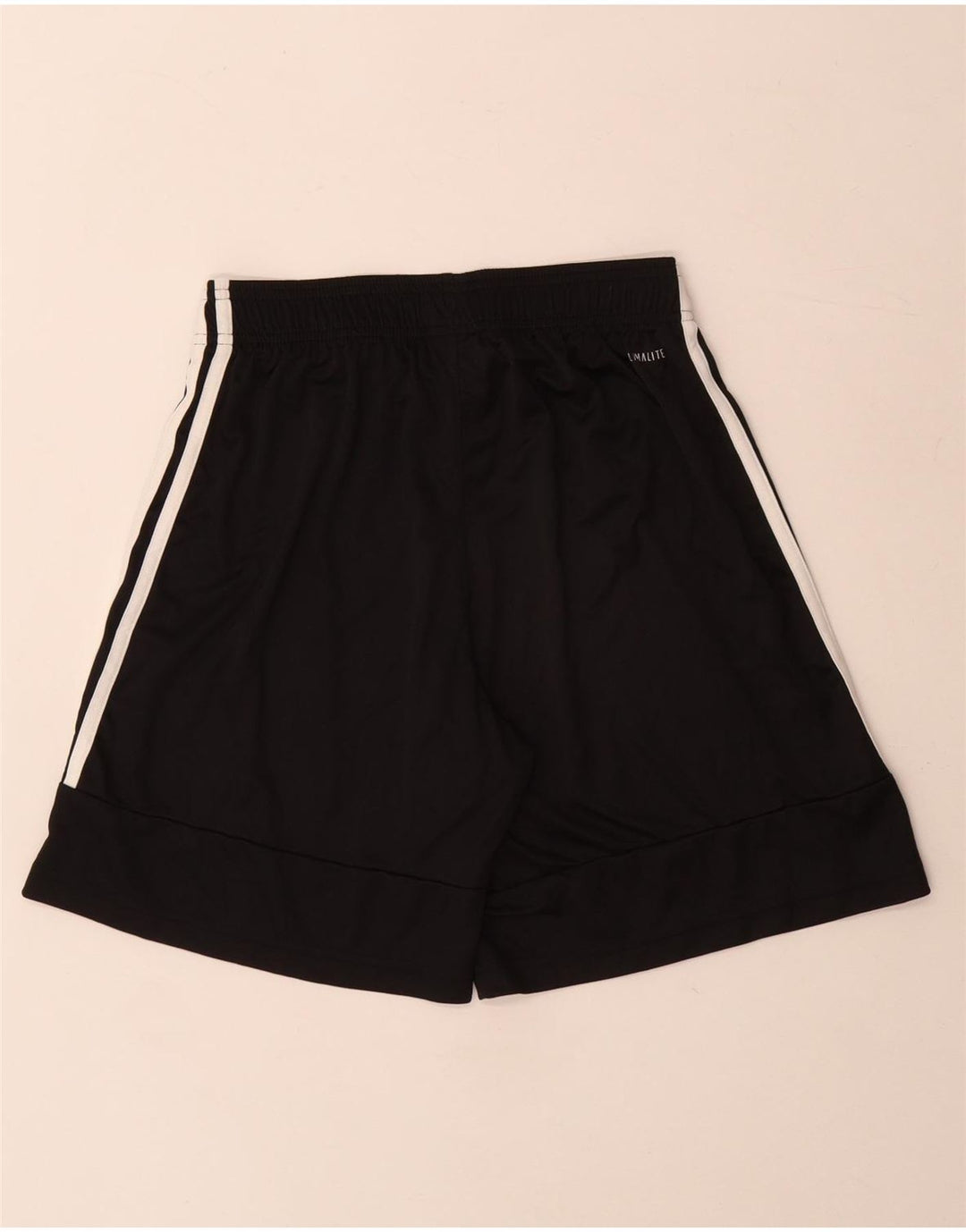 Ανδρικό σορτς Adidas Climalite από μεσαίο μαύρο πολυεστέρα