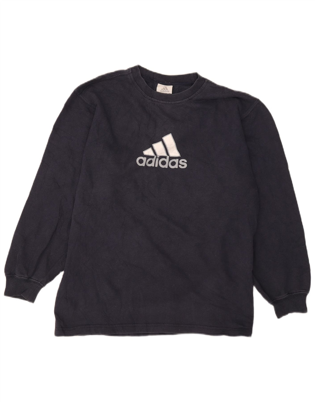 Γραφικό Φούτερ Adidas Boys Jumper 15-16 ετών Navy Blue