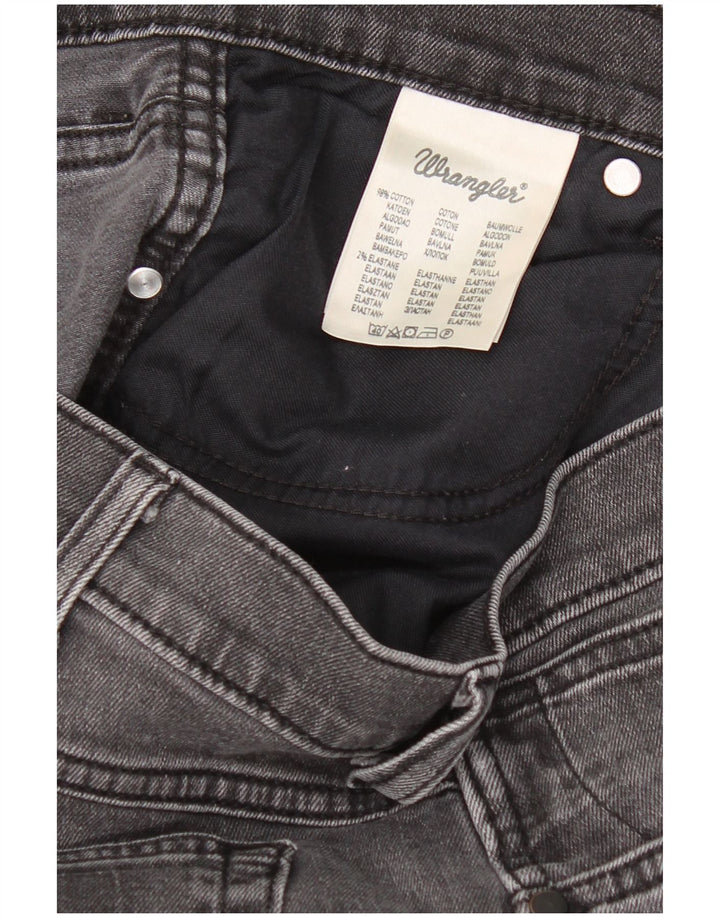Ανδρικό τζιν Wrangler Bostin Straight W34 L32 Γκρι βαμβακερό