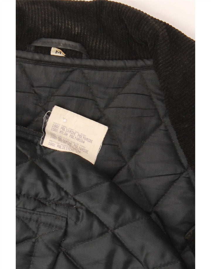Brugi Ανδρικό καπιτονέ μπουφάν UK 38 Medium Black Polyamide