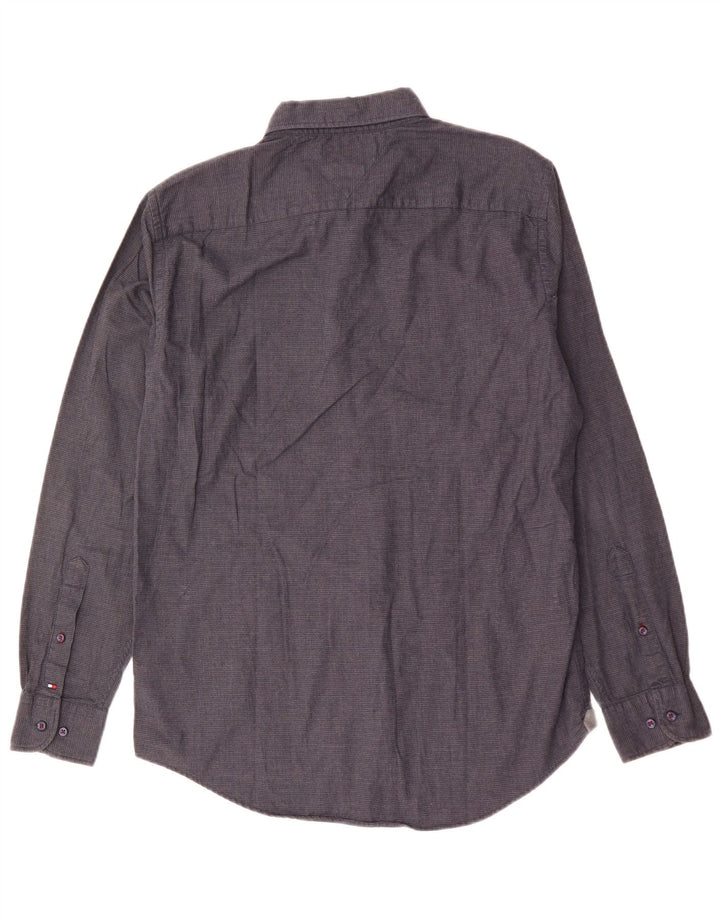 Ανδρικό πουκάμισο Tommy Hilfiger New York Fit Medium Grey Cotton