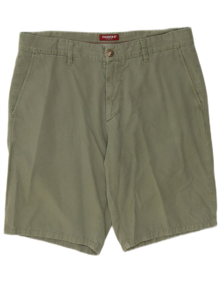 Carrera Ανδρικό Σορτς Chino IT 48 Medium W33 Χακί Βαμβακερό