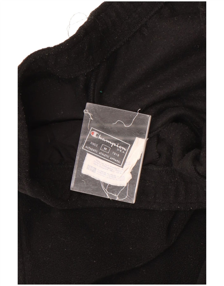 Ανδρικές φόρμες Champion Fleece Παντελόνια Μεσαίο Μαύρο Πολυεστέρα