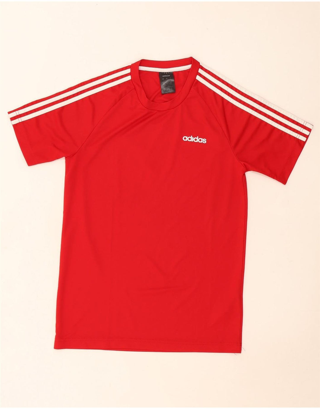 Ανδρικό T-Shirt Adidas Top Small Red Polyester