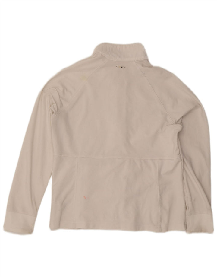 Γυναικεία αθλητική φόρμα Adidas Top Jacket UK 16 Large White Polyester