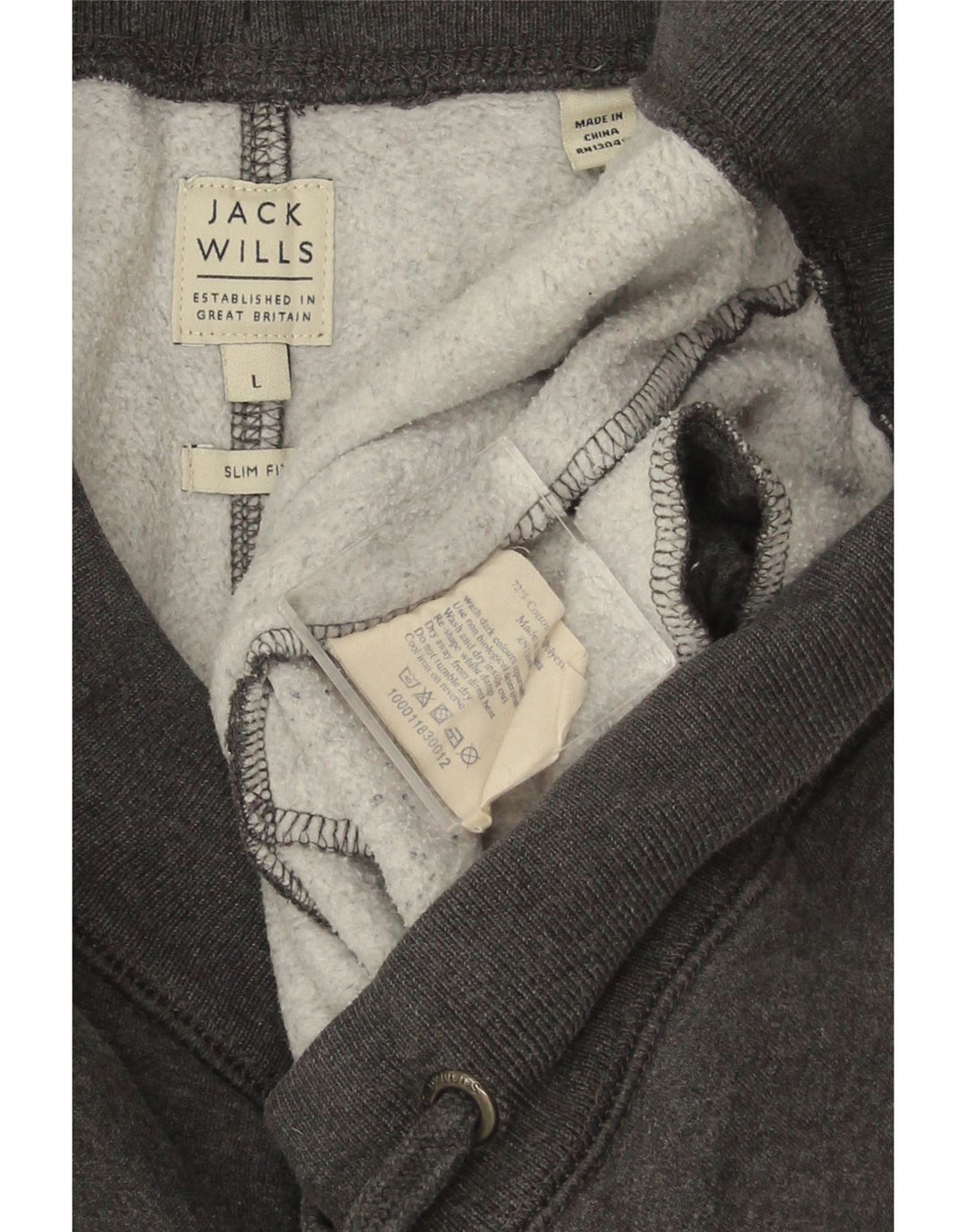JACK WILLS Γυναικεία φόρμα αθλητικής φόρμας παντελόνι Joggers UK 16 Large Grey
