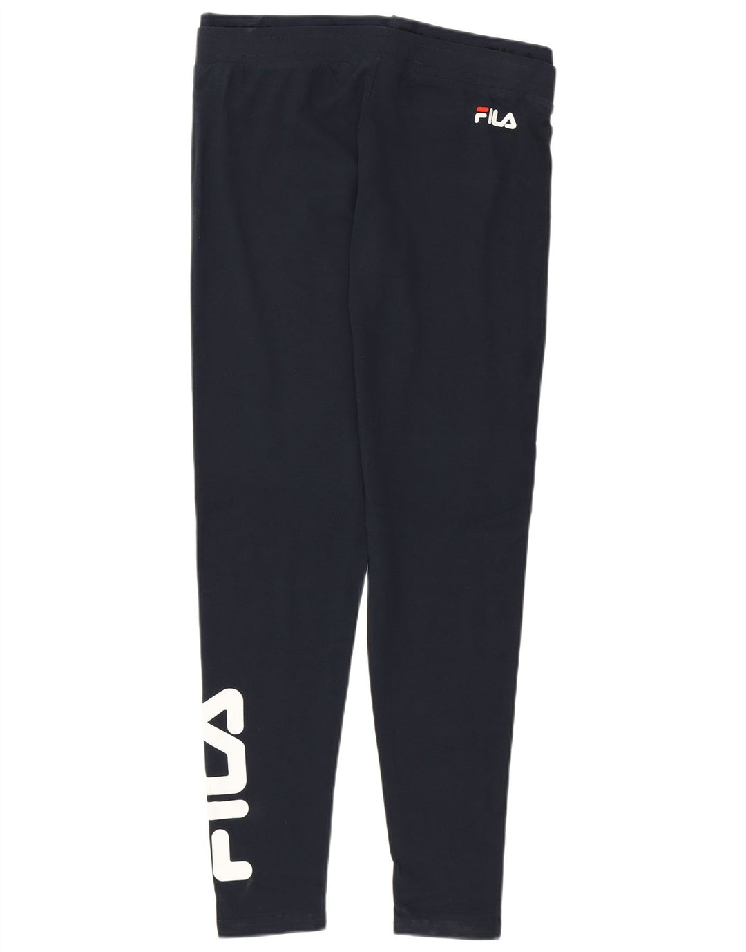 Γυναικεία γραφικά κολάν Fila UK 14 Large Navy Blue από βαμβάκι