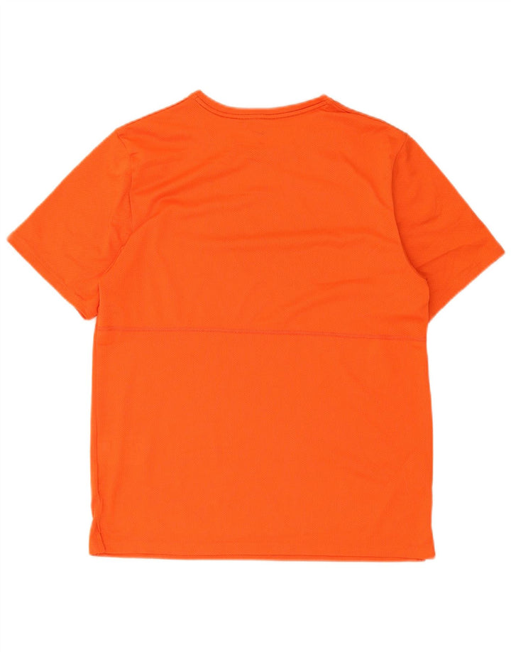 Ανδρικό T-Shirt Nike με γραφικό Dri Fit, μεσαίο πορτοκαλί πολυεστέρας