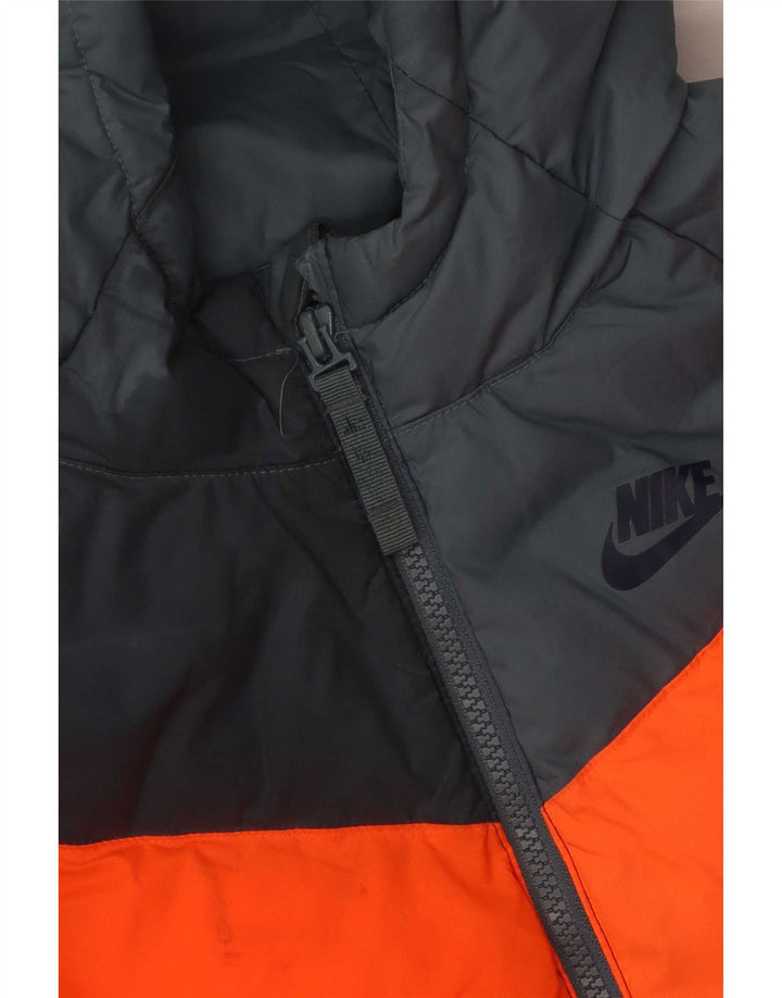Nike Boys Hooded Jacket 10-11 Years Medium Πολύχρωμο Colourblock