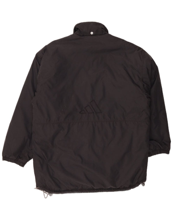Ανδρικό γραφικό παλτό Adidas Windbreaker UK 38/40 Medium Black Polyamide