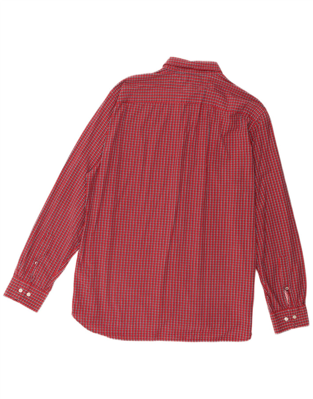 Ανδρικό πουκάμισο Tommy Hilfiger XL Red Check Cotton