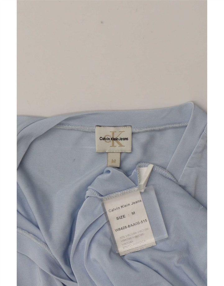 Calvin Klein Jeans Γυναικείο Γιλέκο Τοπ UK 12 μεσαία μπλε βισκόζη