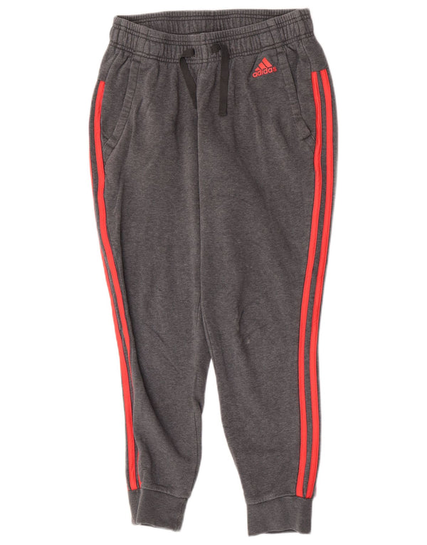 Γυναικεία αθλητική φόρμα Adidas Παντελόνι Joggers UK 8/10 Μικρό γκρι βαμβακερό