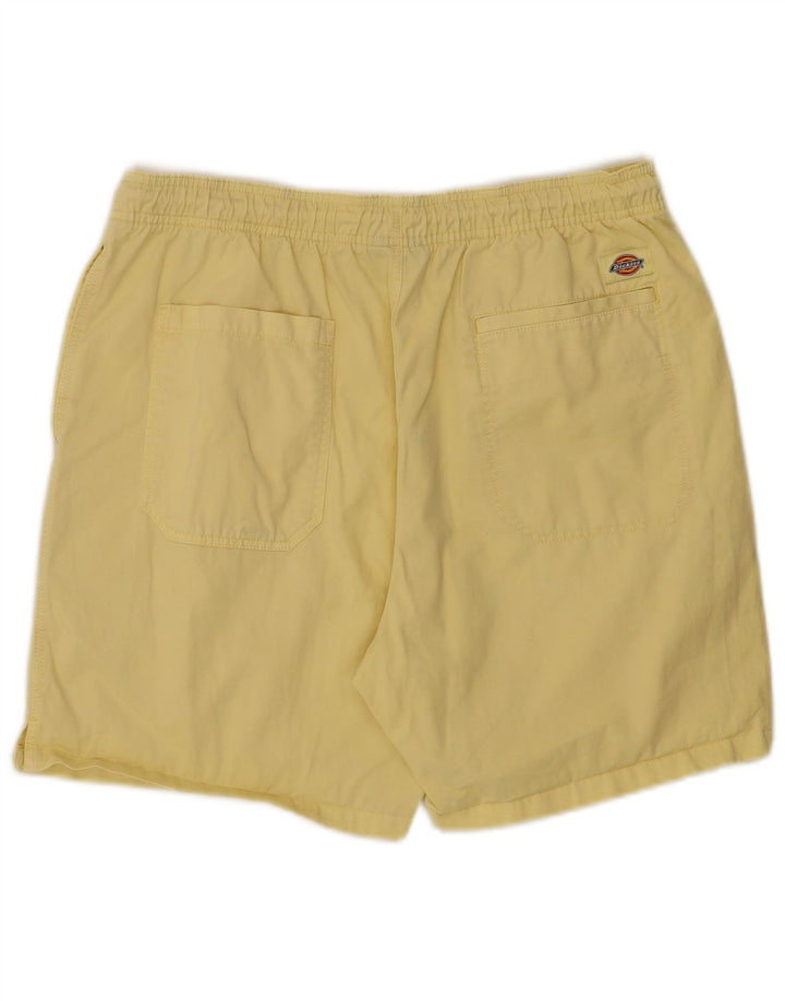 Ανδρικό σορτς Cargo Dickies μεγάλο W34 κίτρινο βαμβακερό