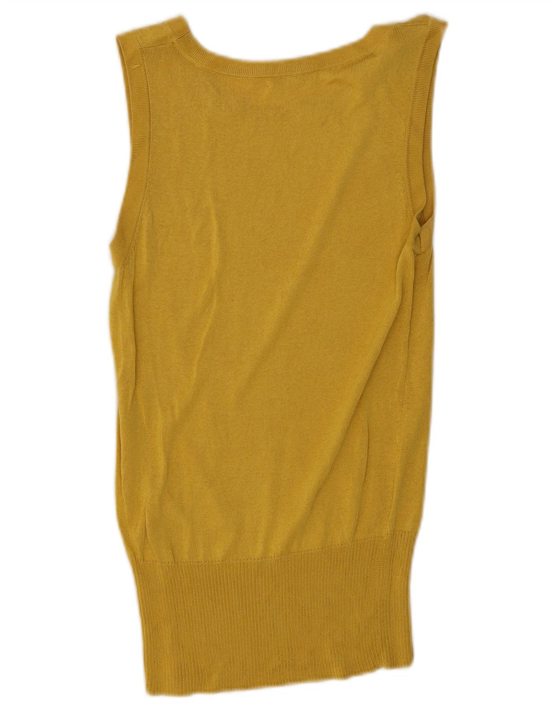 Massimo Dutti Γυναικείο Γιλέκο Τοπ UK 12 Medium Yellow