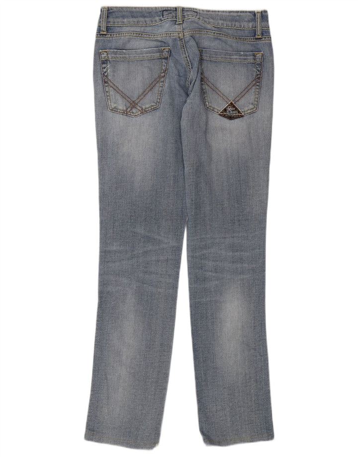 ROY ROGERS Womens Straight Jeans W28 L32 Blue Cotton