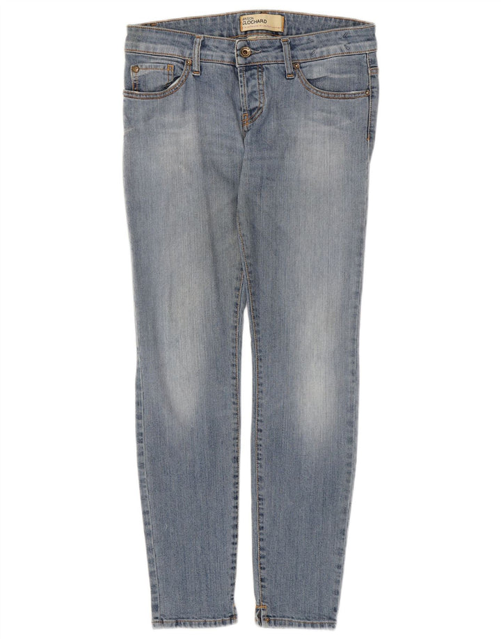 MAISON CLOCHARD Γυναικείο Slim Jeans W28 L29 Μπλε Βαμβακερό
