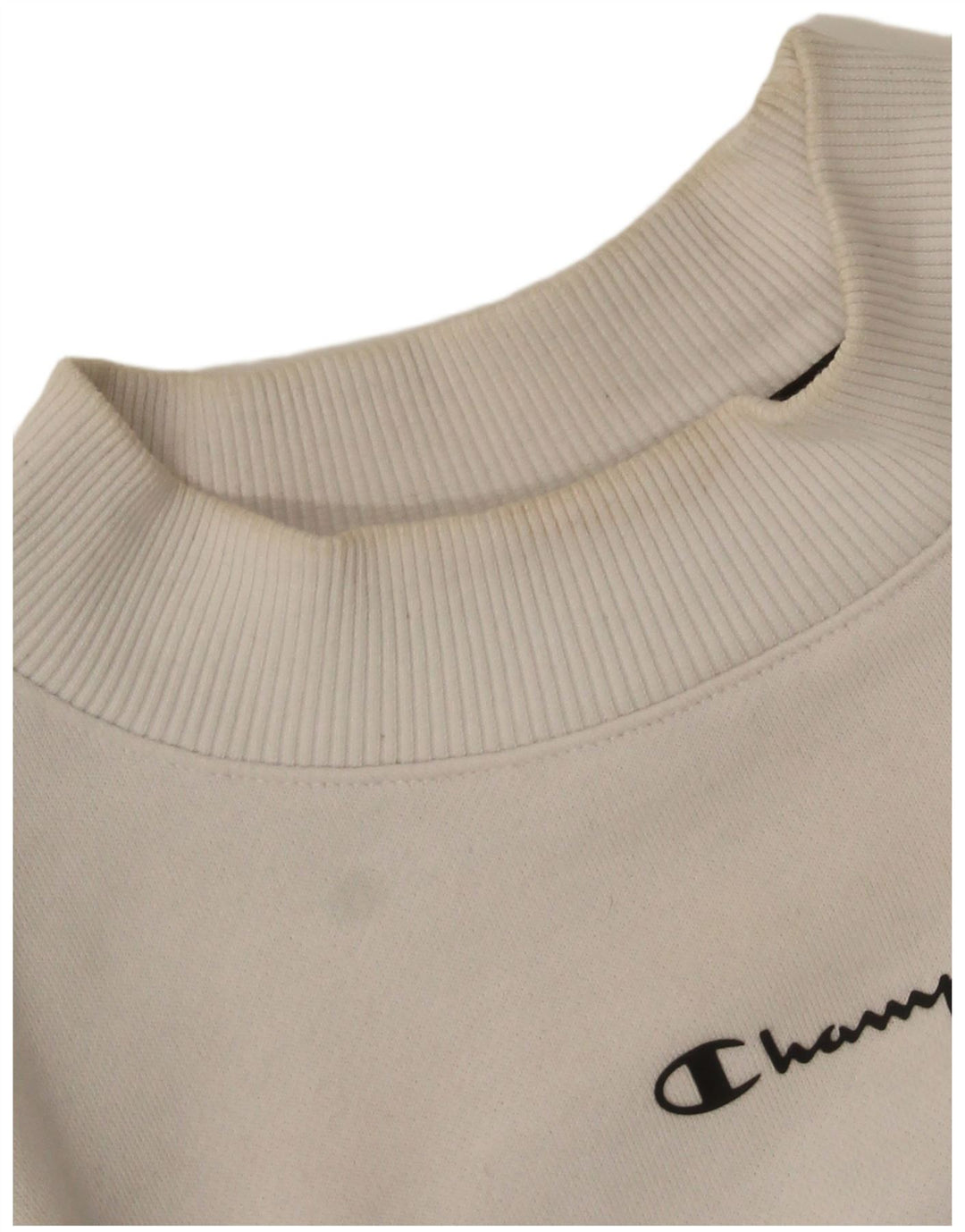 Champion Γυναικεία Γραφική Φούτερ Jumper UK 14 Medium Black Colourblock