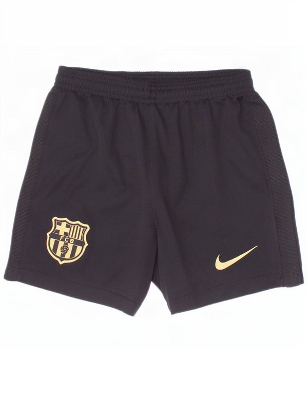 Nike Boys Barcelona Graphic Sport σορτς 7-8 ετών XS μαύρο πολυεστέρα