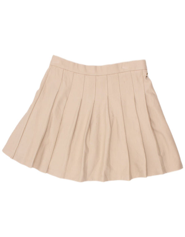 Zara Girls Knife Πλισέ φούστα 11-12 ετών W24 Μπεζ βισκόζη