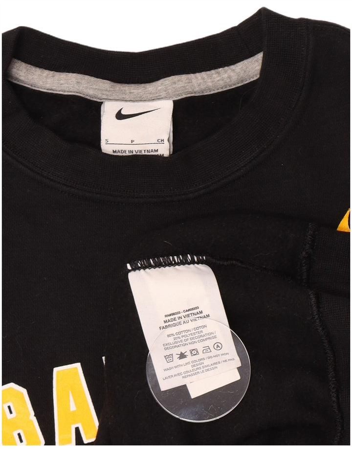 Γραφικό φούτερ Nike, ανδρικό Baylor Bears, μικρό μαύρο βαμβακερό